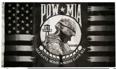 3x5 USA POW MIA Black Grey All Gave Some Some Gave All Flag 3'x5' Banner