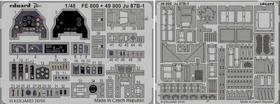 Eduard Models Fw190F8 Wheel Bay for Revell -- Plastic Model Aircr 8591437498000