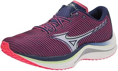 Женские кроссовки Mizuno Wave Rebellion, цвет Diva Pink/Indigo, 7,5 B Medium США