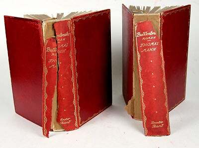Thomas Mann / Buddenbrooks Verfall einer Familie Roman 2 volumes 1910