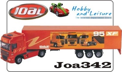Joal 1:50 Daf 95xf Truck Hi-CabTrailer 342