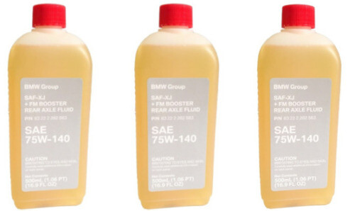 beee BMW GEN DIFFERENTIAL REAR AXLE FLUID SAF-XJ 3X0.5L + FM