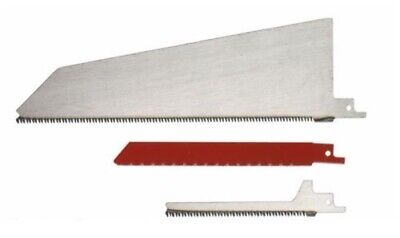 RIBITECH Kit 3 lame plastica metallo legno per sega eletterica PRSSMKIT5/LX3