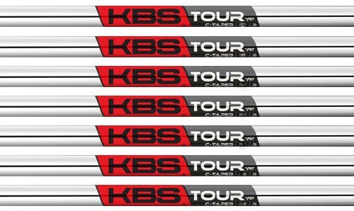 KBS Tour C-Taper 120 4-PW Stiff Flex Iron Shafts .355 Taper