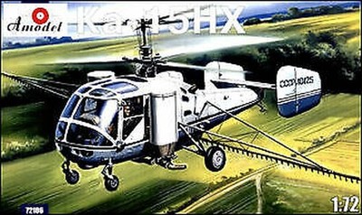 Amodel 72106 - 1:72 Kamov Ka-15NH Agricultural Helicopter - New