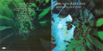 CD Out Of Phase A Tribute To The Doors 2001 Big Eye Music