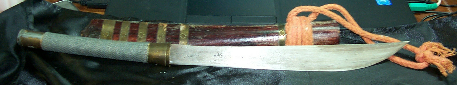 Vintage hand made Burmese Dha knife