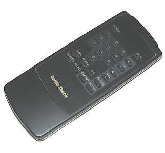 RadioShack TV, Video and Home Audio Remote Controls