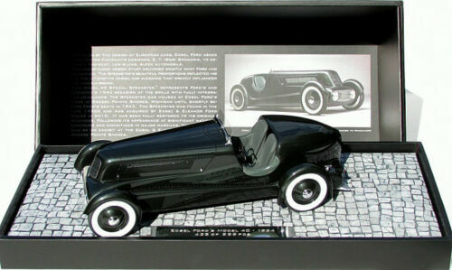 EDSEL FORD'S MODEL 40 SPECIAL SPEEDSTER noir 1/18 d MINICHAMPS 107082040 voiture