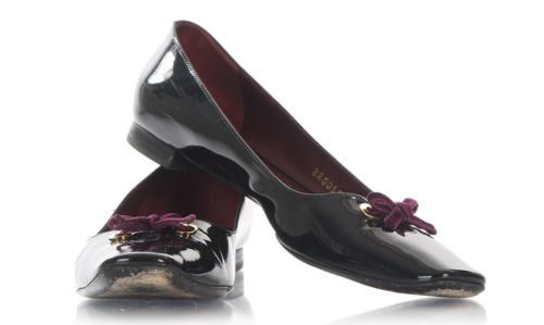 Charol Mujer Louis Vuitton Tacón bajo y Oxfords