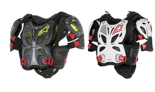 Protectores de pecho Alpinestars para motocicletas y deportes de motor