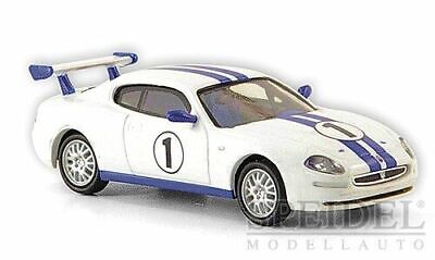 HO 1:87 Ricko 38808 2002 Maserati 3200 GT Trofeo White/Blue No.1