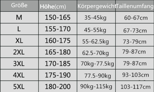 Herren Sonnenschutz Neoprenanzug Langarm Badeanzug einteiliger Badeanzug DE