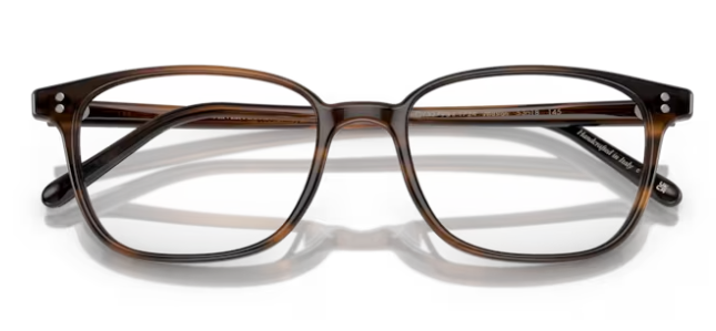 Pre-owned Oliver Peoples 0ov5279u Maslon 1724 Tuscany Tortoise Square Men's Eyeglasses In Clear