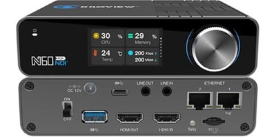 Kiloview N60 4k Hdmi/usb To Ndi Bi-directional Converter; 4kp60 Hdmi/usb To Ndi
