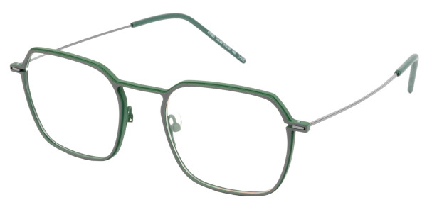 DUTZ DT021 85 Herren Brille Kunststoff Oval GrünSchwarz