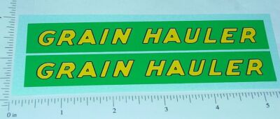 Tonka Grain Hauler Semi Trailer Sticker Pair TK-020