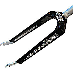 ANSWER BMX Dagger Carbon Fork Mini 20'' 10mm (Gloss Black)