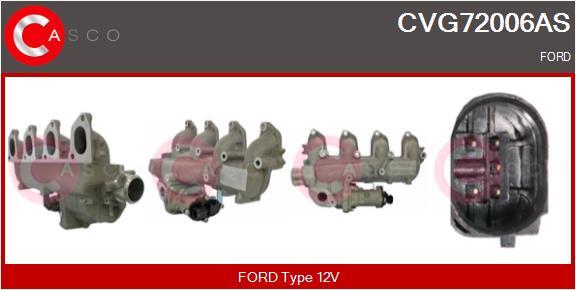 Casco Vanne / Valve Agr Egr Radiateur Pour Ford Transit Connectez P65_ P70_ P80_