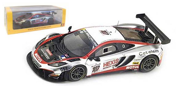 Spark Sb052 Mclaren Mp4-12c #107 'Hexis Racing' 24 Hours Of Spa 2013 - 1/43