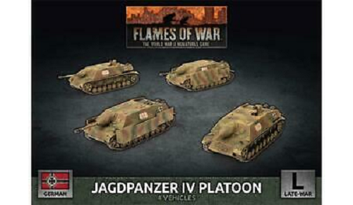 Взвод охотников за танками Jagdpanzer IV (x4) German Late Flames of War
