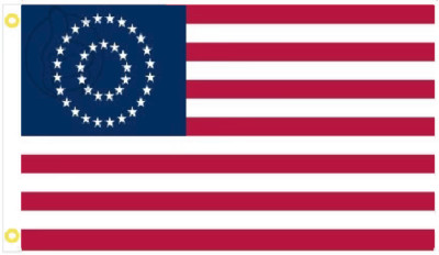 3X5 37 Star Medallion Centennial USA 3'X5' Flag 100D American Union 100D Flag
