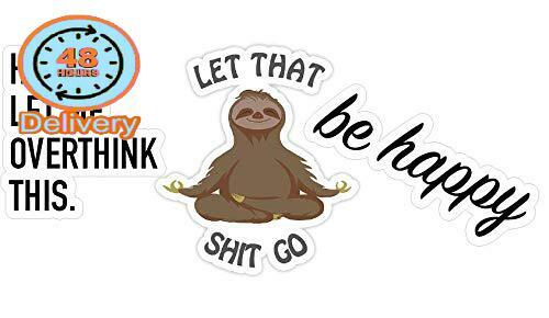 Inspirational Trendy Quotes Laptop/Water Bottle Sticker Pack