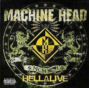 MACHINE HEAD-HELLALIVE-14 TRACK PROMOTIONAL CARD SLEEVE CD-2003