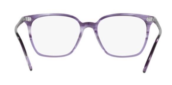 Pre-owned Oliver Peoples 0ov5488u Rasey 1682 Dark Lilac Vsb Square Unisex Eyeglasses In Clear