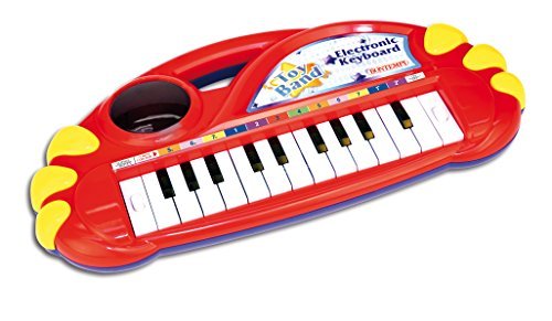 DREAMADE 31 Tasten Keyboard Kinder, E-Piano Mit Hocker & Mikrofon & 3 Lehrmodi & 4 Rhythmen & Aufnahme, Elektronisches Klavier Für Mädchen & Junge Ab 3 Jahre (Schwarz