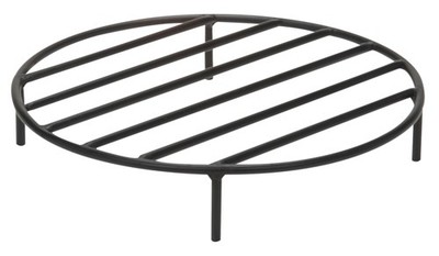 Sunnydaze ELEVATED ROUND STEEL FIRE PIT GRATE - assorted sizes