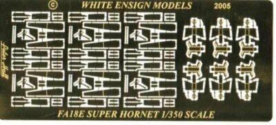 WEM PE35069 1/350 FA-18E Super Hornet Detail Parts