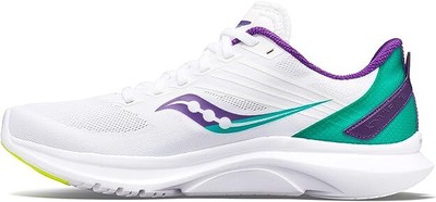 

Женские кроссовки Saucony Kinvara 12, белый/нефрит, 10,5 B средний США, White/jade