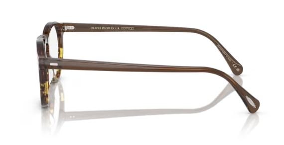 Pre-owned Oliver Peoples 0ov5186 Gregory 1756 Espresso 382 Gradient 45mm Men's Eyeglasses In Clear