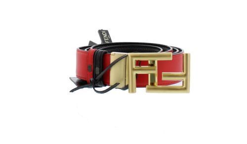 Fendi Embossed Eye Leather Belt Bag Red BRAND NEW without Tags | eBay