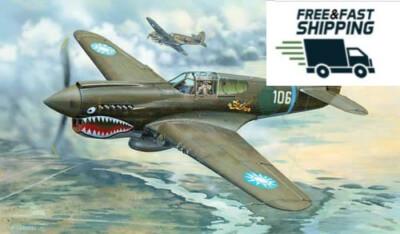 Trumpeter 02269 1/32 P-40E Warhawk Model Aircraft Kit