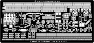 WEM PE35179 1/350 Castle Class Corvette Detail Up Etching Parts