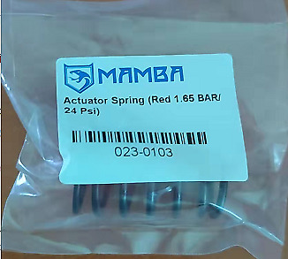 Sale- Mamba Adjustable Wastegate Actuator Spring 1.65 Bar /24psi Fits Turbosmart