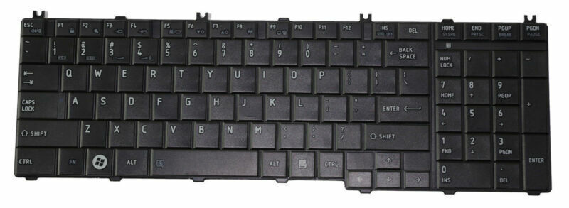 NEW Toshiba Satellite C655 L655 C655D L655D L755 Keyboard layout US