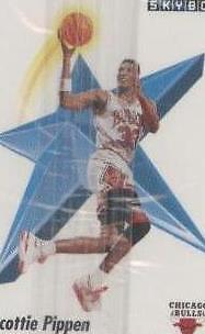 SCOTTIE PIPPEN 1991-92 Skybox Small School Sensation #606 Chicago