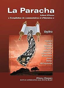 La Paracha Vayikra De Eliaou Hassan | Livre | Ã©Tat TrÃ¨S Bon