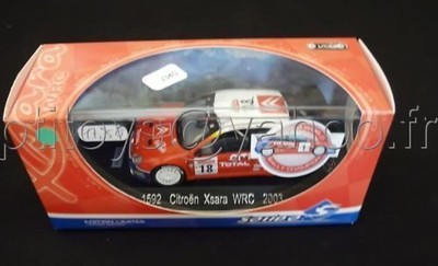 J354 SOLIDO S 1/43 CITROEN xsara WRC SANREMO 1592