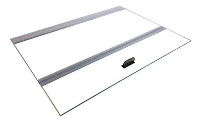 Glass Canopy 2Piece Set for Marineland Perfecto 70/75/90/110 Gallon 48x18 Aqu...