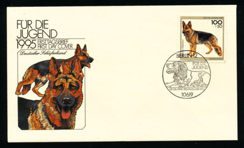GERMANY 1974 COVER WITH FULL SET OF DOGS 1749-1754 | eBay