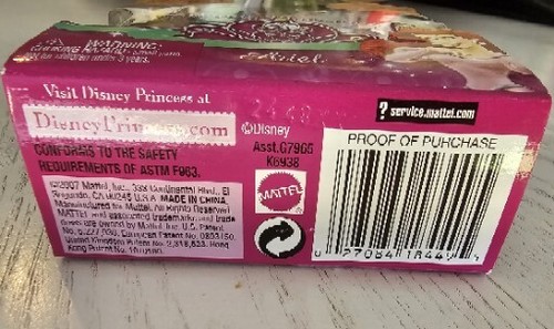 Disney Princess Favorite Moments 2008 Ariel Doll Set , Accessories Mattel K6938