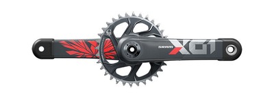 Kurbelgarnitur und Carbon Kettenblatt ohne Becher X01 EAGLE X-SYNC2 148 BOOST DU