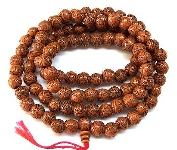 Plant Seed Mala Beads Praying bead Necklace