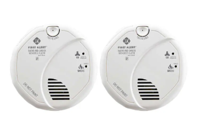 First Alert BRK Wired Talking Photoelectric Smoke and Carbon