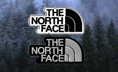 Patch ricamata Toppa The North Face abbigliamento sportivo leggere la  descrizion