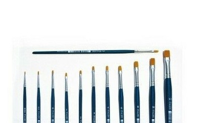 Italeri 51225 Accessory 1X Flach-Pinsel Size 2 Synthetic Hair